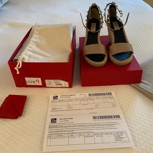 Valentino Rockstud Espadrilles